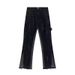 Men's Clothing High Street Ink Splashed Splicing Vibe Style Flared Jeans For Men And Women Ins Loose Floor Length Straight Trousers_mkmklike.com