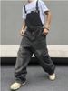 Retro Washed Lightning Bolt Pattern Jeans for Men High Street Vibe Style Design Niche Trendy Brand Cool And Edgy Pants_mkmklike.com