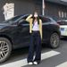 Retro Dark Blue Straight Leg Jeans High Waisted Loose Fit Slimming Flowing Wide Leg Pants for Women New Spring 2025 Style_mkmklike.com