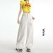 Wholesale High-waisted Wide-leg Loose Curved Jeans For Women, New Summer Hot-selling Casual Long Pants, Extra-long_mkmklike.com