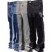 Men's Clothing Men's Denim Overalls Fashion Ins Overalls Elastic Patch Denim Layered Flared Pants_mkmklike.com