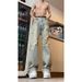 Men's Summer Thin Straight Leg Bootcut Jeans Ripped American High Street Vibe Style European And American Style Cool And Stylish_mkmklike.com