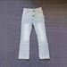 Cleanfit Ice Blue Vintage Flare Jeans – High Waist, Hand-Painted Distressing (S-XL, 80% Cotton, Retro)_mkmklike.com