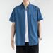 Short Sleeved Summer New Korean Style Casual Denim Shirt, Workwear Jacket, Trendy Men's Shirt_mkmklike.com