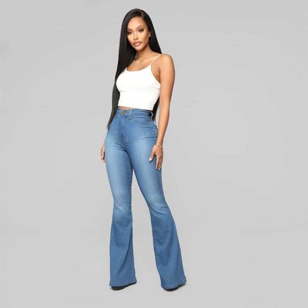 Women's Clothing High Waist Stretch Slim Fit Horseshoe Pants_mkmklike.com