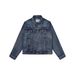 Men's Clothing Washed Blue Short Denim Retro Jacket Button Down Simple_mkmklike.com
