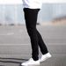 Suitable For All Seasons Slim Fit Men's Jeans With Elastic Waist New Style Skinny Pants_mkmklike.com