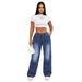 Women's Clothing New Spring And Autumn Slim Casual Elastic Pants Straight Trousers_mkmklike.com