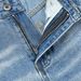 Men's Clothing Distressed Splatter Denim Jeans High Street Washed Straight Leg Casual Fashion For Men_mkmklike.com