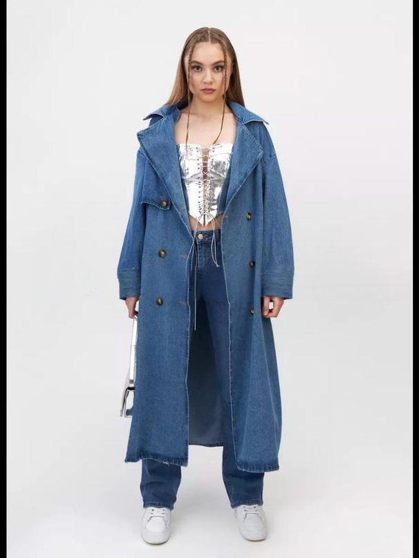 Women's Clothing Terenche Dzhynsovich Dzhynny Thick Long Denim Jacket For Women_mkmklike.com