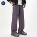 Nordmann Muqiu Men's Clothing | Autumn New Purple Jeans Unisex Loose Straight High Street Wide Leg Casual Long Pants_mkmklike.com