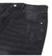 Korean Style Distressed Washed Wide Leg Jeans For Men, Loose Fit Straight Denim Pants, Retro Vintage Slimming Casual Trousers_mkmklike.com