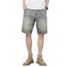 Men's Distressed Denim Shorts - Vintage Washed American Style Casual 5-Inch Mid-Thigh Shorts With Ripped Details & Relaxed Fit_mkmklike.com