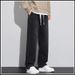 Spring And Summer New Style Denim Wide-leg Pants Soft-feeling Men's Loose All-Purpose Straight Pants Comfortable And Casual Pants For Males_mkmklike.com