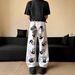 Palm Print Slightly Pulled Jeans Men's Summer New American Fried Street Hip Hop Loose And Thin Long Pants_mkmklike.com