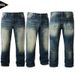 Men's Plus Size Straight Leg Jeans - Comfortable Cotton Stretch Denim Pants For Big & Tall, Classic Blue Wash, Mid Rise, Zip Fly (Sizes 30-46)_mkmklike.com