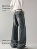 Men's Tight Fitting Jeans Social Pants Spirited Autumn Clothing_mkmklike.com