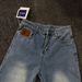 Men's American Style Jeans Suede Patchwork Loose Straight Leg Casual Pants for Cross Border Foreign Trade_mkmklike.com