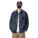 Short High-End Denim Workwear Jacket, Men's Long Sleeved Loose Casual Shirt, New_mkmklike.com