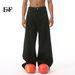 EF JEANS | 2024 New High Street Vintage Old Wide Leg Pants Mopping Jeans Tide Straight Loose Black_mkmklike.com