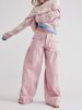 New Drop-Waist Wide-Leg Lotus Jeans – Crinkle Denim Pants (Dark Blue, Light Blue, Gray, Black, Green, Pink) – Sizes S-3XL_mkmklike.com