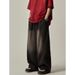 Elastic Waist Oversize New Jeans Men's And Women's Japanese Large Size Loose Street Drape Wide-leg Trousers_mkmklike.com