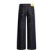 American High Street Cleanfit Simple Raw Denim Jeans Men's Versatile Loose Casual Straight Long Pants Solid Color_mkmklike.com
