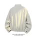 Cleanfit Deconstructed Three-proof For Men, Spring Trendy American-style Short Workwear Jacket With Stand-up Collar,_mkmklike.com