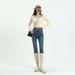 High-waisted Skinny Jeans Women, 2026 Autumn And Winter New Style, Versatile, Slimming, Tight-fitting, Suitable For_mkmklike.com