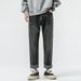 High Elasticity Jeans Men's Small Feet Loose Retro Washed Trendy Brand Harlan Pants Large Size Middle Waist Youth Control Price 108 Meters Can_mkmklike.com