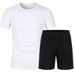 Men's Clothing Casual Spot T-Shirt Shorts Thin Breathable Sports Suit_mkmklike.com