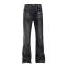 Men's Clothing Men's Retro High Street Jeans - Stretch Bootcut Denim (Whisker Wash Cleanfit Style)_mkmklike.com