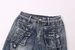 Vintage American Flare Jeans For Women - High Waisted Stretchy Denim Pants With Distressed Wash, Retro Streetwear Style_mkmklike.com