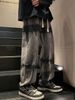 Men's Clothing Men's Straight Leg Jeans American Style Loose Fit Long Pants High Street Fashion Trendy Brand Winter Trousers_mkmklike.com