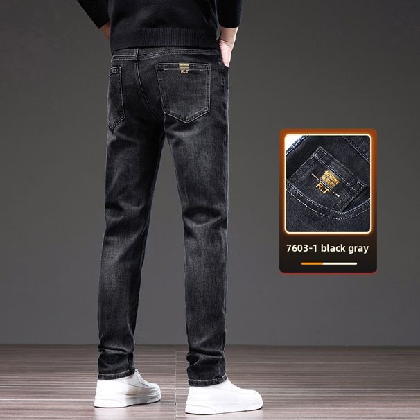 Men's Jeans Straight Large Size Pants Casual Pants Men's_mkmklike.com