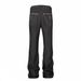 Slim Fit Bootcut Raw Denim Jeans Four-Line Embroidery Comfortable Stretch Premium Everyday Wear Men's Clothing_mkmklike.com