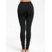Lace Splice Sexy Slim Fit Sports Casual Yoga Bottom Leggings_mkmklike.com