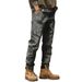 Men's American Heavyweight Retro Jeans Loose Straight Leg Harley Motorcycle Work Casual Trousers for Spring And Autumn_mkmklike.com