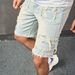2023 Men's Jeans, Shorts, Mid Quarter Pants, Trendy Laundry, Piercing Patch_mkmklike.com