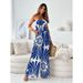 Women's Clothing fashion temperament one shoulder backless waist wide leg jumpsuit_mkmklike.com