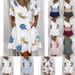 Women's Clothing Fashion Short Printed Ruffle Pocket Dress for Women_mkmklike.com