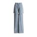 European American Retro Trendy Fashion Women's Jeans 2026 Spring New Style With Ripped Knees And Cut-out Details,_mkmklike.com