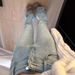 Women's Clothing Retro Light Blue High Waist Flared Pants Winter Plus Velvet Thickened Flared Jeans Women's Slim Fit Slimming Floor Length Pants_mkmklike.com