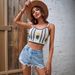 Women's Distressed Denim Shorts – High-Quality Cotton Blend, Hand-Ripped Details, Streetwear Staple (XS-XL, Mid-Rise, Blue & Grey Washes)_mkmklike.com