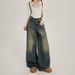 YC&American Retro High-waisted Loose Wide-leg Versatile Autumn And Winter Straight Jeans For Women Trendy&long Pants_mkmklike.com