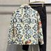 Spring Autumn Full Print Jacket Men's Korean Style Loose Fashionable Collar Trendy Men's Outerwear Slim Fit Summer Thin_mkmklike.com