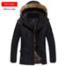 Lunar Apex Cross-Border Mid-Length Plus Size Casual Fashion Jacket Men's Warm Cotton Coat Thickened Outerwear_mkmklike.com