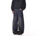 Vintage Washed Distressed Jeans – Unisex Baggy Straight-Leg Denim Pants With Raw Hem & High-Street Cut (S-XXXL, Retro Blue, 90s Streetwear Revival)_mkmklike.com
