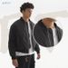ETAI Men's Clothing|American Style Trendy Brand Short Bomber Simple Solid Color Multifunctional Water-Resistant Zipper_mkmklike.com