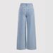 Women's Distressed Straight Leg Jeans Rhinestone Embellished Denim Pants Comfort Fit Stretch_mkmklike.com